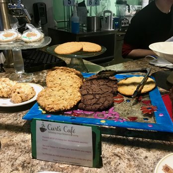Curt’s Cafe - Cookie happy hour after 3pm! Cookies 50% off...and such an amazing deal. Baked goods are made on site daily. - Cafes Near Me - Highland Park, Illinois