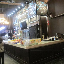 Sheridan Intitute of Technology and Advanced Learning - The Den's bar area at Sheridan Davis Campus on May 5, 2017