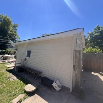J3 Construction - After! Amazing finish and they matched the existing older siding almost perfectly- No special ordering! - Handyman Near Me - Vinton, Iowa J3 Construction - After! Amazing finish and they matched the existing older siding almost perfectly- No special ordering! - Handyman Near Me - Vinton, Iowa