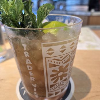 Trader Vics - Class Mai Tai. First sip is unbalanced and the rest is smooth and mixed. - Tiki Bars Near Me - San Jose, California Trader Vics - Class Mai Tai. First sip is unbalanced and the rest is smooth and mixed. - Tiki Bars Near Me - San Jose, California