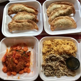 Boricua soul Catering & sweets - Beef pastelillos, mofongo with shrimp, pernil with yellow rice - Caterers Near Me Boricua soul Catering & sweets - Beef pastelillos, mofongo with shrimp, pernil with yellow rice - Caterers Near Me