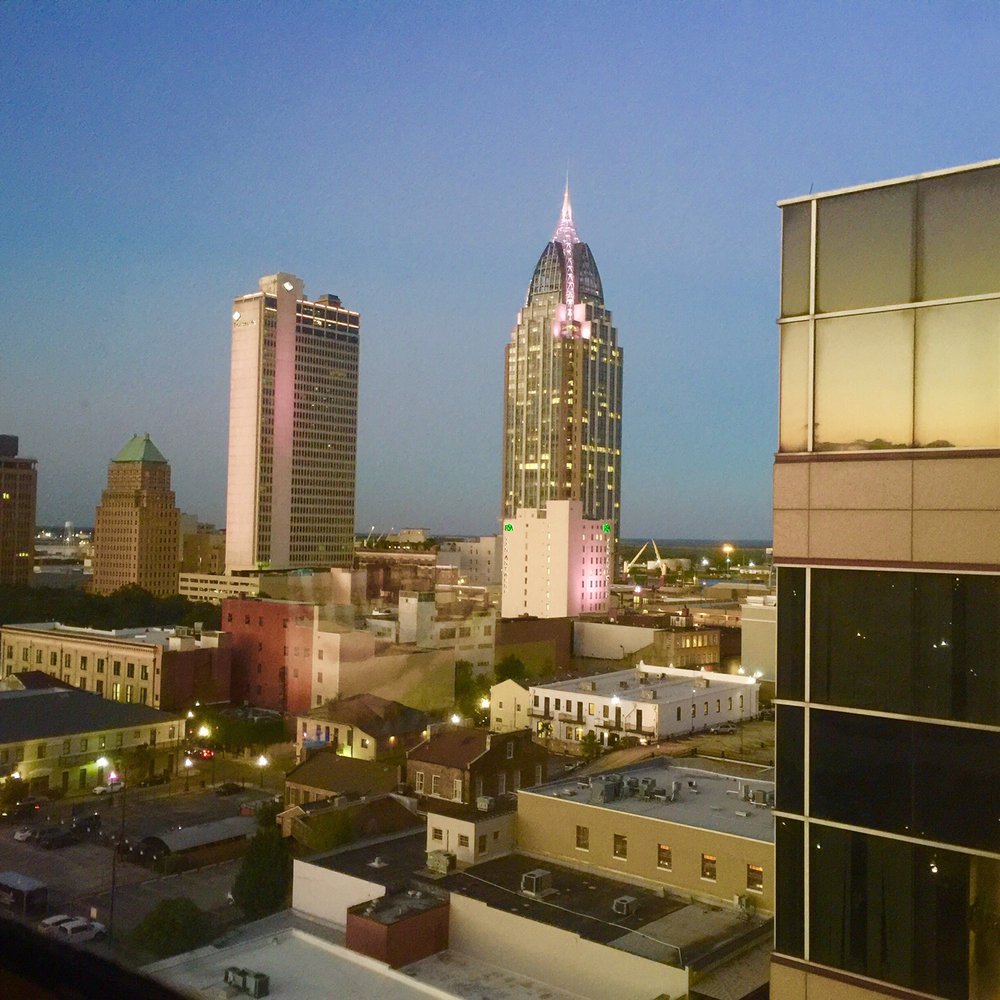 The Admiral Hotel - View from the 11th floor - Hotels Near Me - Mobile, Alabama The Admiral Hotel - View from the 11th floor - Hotels Near Me - Mobile, Alabama