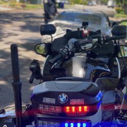 Upland Police Dept - Motor Officers at work!