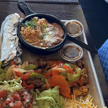 Torchy's Tacos - Damn Good Fajita Plate combo. Just get chicken. $11 - Tacos Near Me - Highlands Ranch, Colorado