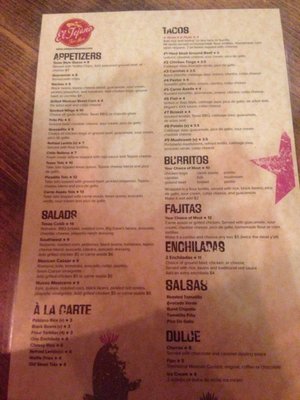 Menu photo 4 El Tejano North Hollywood, CA Menu photo 4 El Tejano North Hollywood, CA