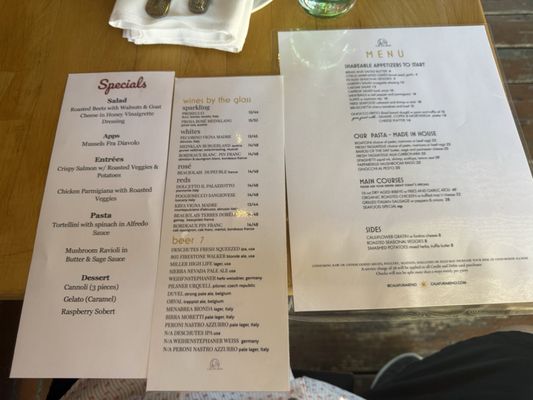 Menu photo 1 Calafuria Reno, NV Menu photo 1 Calafuria Reno, NV