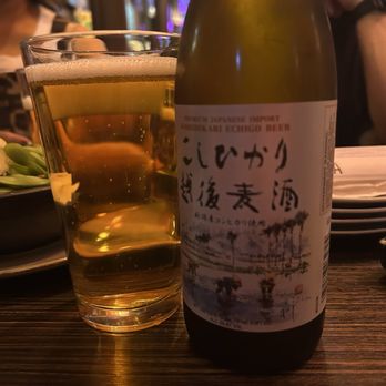Sushiya - Echingo rice lager available if you are looking try a Japanese rice lager that's less traditional than the usual Sapporo or Asahi. - Sushi Bars Near Me - San Dimas, California Sushiya - Echingo rice lager available if you are looking try a Japanese rice lager that's less traditional than the usual Sapporo or Asahi. - Sushi Bars Near Me - San Dimas, California