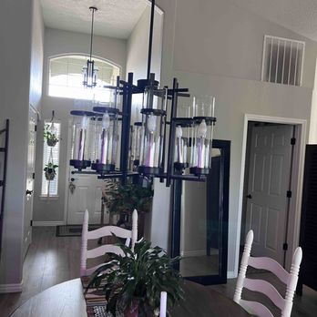 Pacheco Electric - New chandelier, lights off - Electricians Near Me