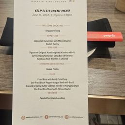 The amazing tasting menu we were treated to The amazing tasting menu we were treated to