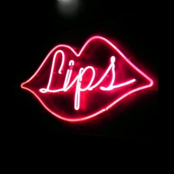 Lips - Bright pink Lips. You can't miss this sign off the street! - Bars Near Me - San Diego, California