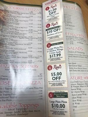 Menu photo 2 Rose's Pizza and Ice Cream Edison, NJ Menu photo 2 Rose's Pizza and Ice Cream Edison, NJ