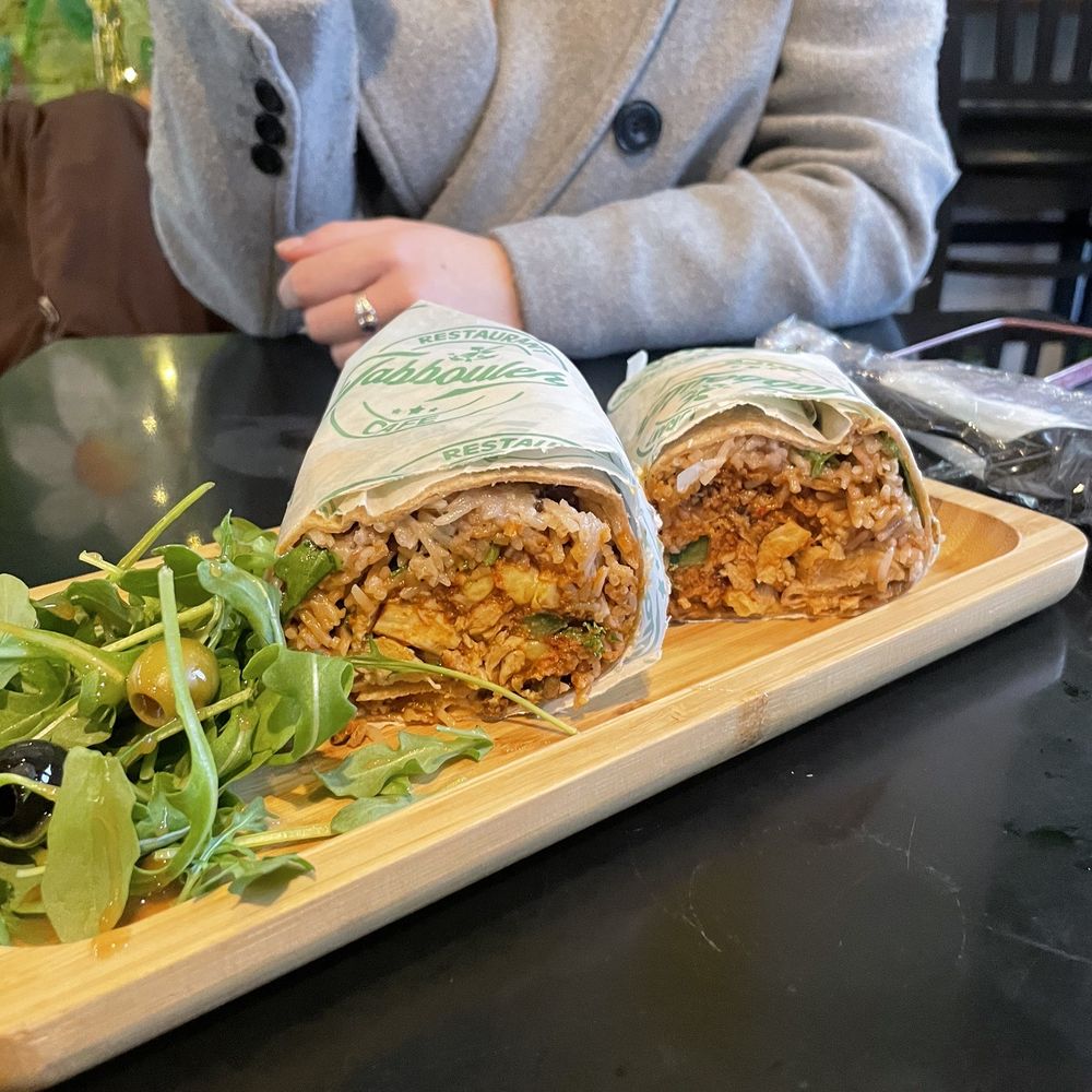Tabbouleh - Chicken Burrito - Mediterranean Near Me - Brooklyn, New York Tabbouleh - Chicken Burrito - Mediterranean Near Me - Brooklyn, New York