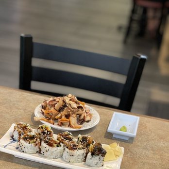 S - So good: eel roll and Asahi squid Salad - Japanese Near Me - Albuquerque, New Mexico S - So good: eel roll and Asahi squid Salad - Japanese Near Me - Albuquerque, New Mexico