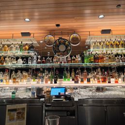 Behind the bar Behind the bar