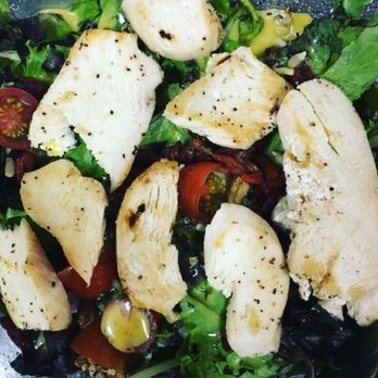 Federal Pizza - Harvest salad with chicken. Very small for the price. - Pizza Near Me - Phoenix, Arizona