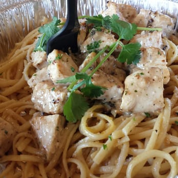 Nguyen's Kitchen - Garlic pasta with chicken breast - Vietnamese Near Me - Orange, California