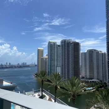 Kimpton EPIC Hotel - All the rooms had balcony's this was our view - Hotels Near Me - Miami, Florida Kimpton EPIC Hotel - All the rooms had balcony's this was our view - Hotels Near Me - Miami, Florida