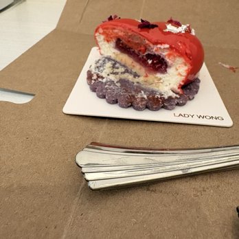 Lady Wong - Lychee rose heart. Totally recommend. - Bakeries Near Me - New York, New York