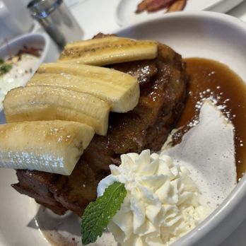 Yolked Kitchen - Bananas Foster French toast - Breakfast & Brunch Near Me - Clovis, California Yolked Kitchen - Bananas Foster French toast - Breakfast & Brunch Near Me - Clovis, California