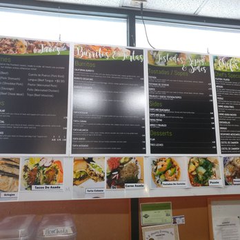 Taco Jalisco - Menu at Taco Jalisco - Mexican Near Me - Alexandria, Virginia