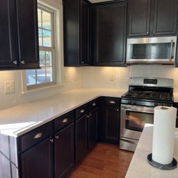 Showcase Design Kitchen and Bath Renovations - Our before and after photos. We love our updated kitchen!