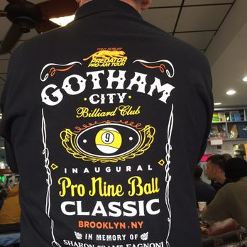 Gotham City Billiards Club - Back of cool shitt - Pool Halls Near Me - Brooklyn, New York