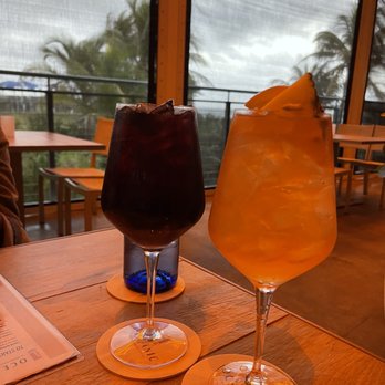 Oceanic - Red and white sangria. - Seafood Near Me - Pompano Beach, Florida