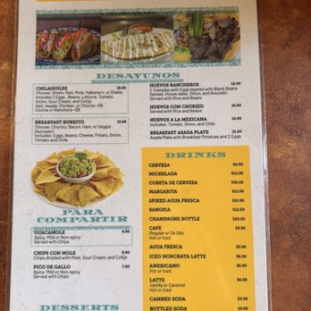 Tierra Caliente - Breakfast and drinks menu - Mexican Near Me - Los Angeles, California Tierra Caliente - Breakfast and drinks menu - Mexican Near Me - Los Angeles, California