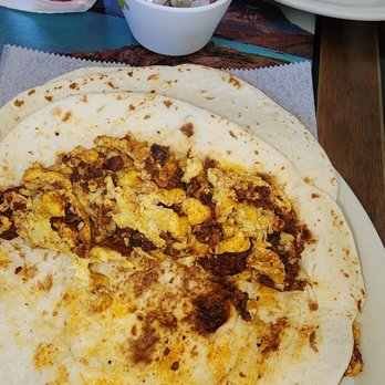 Mi Sierra Jalisco - Plate of chorizo and egg.never tasted chorizo so meaty and good.litely juicy.so you dont get mad and stain your shirt.1 taco was like 2 - Mexican Near Me - San Antonio, Texas Mi Sierra Jalisco - Plate of chorizo and egg.never tasted chorizo so meaty and good.litely juicy.so you dont get mad and stain your shirt.1 taco was like 2 - Mexican Near Me - San Antonio, Texas