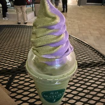 Matcha Cafe Maiko - Matcha Latte Float + Ube - Ice Cream & Frozen Yogurt Near Me - Rowland Heights, California