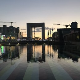 This is the grand arche by the hotel This is the grand arche by the hotel