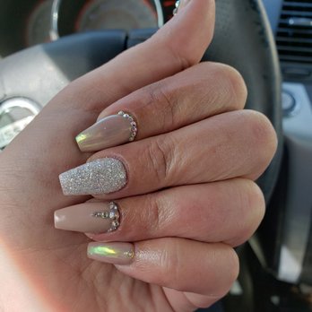 Klassy Nails and Spa - Most recent chrome matte n glitter - Nail Salons Near Me - Gilbert, Arizona Klassy Nails and Spa - Most recent chrome matte n glitter - Nail Salons Near Me - Gilbert, Arizona