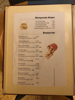 Menu photo 2 Gasthof Roter Stein Berwang, 7 Menu photo 2 Gasthof Roter Stein Berwang, 7