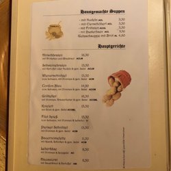 Gasthof Roter Stein - Hauptgerichte