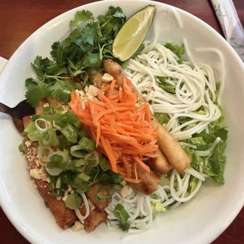 Pho 79 - Noodle salad with 41  Shrimp Egg Roll Noodle Salad - Vietnamese Near Me - Saint Paul, Minnesota