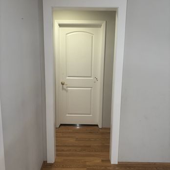 CRV Carpentry - Trim - final; fixed crumbling drywall and trimmed out the doorway - Carpenters Near Me - castro valley, California