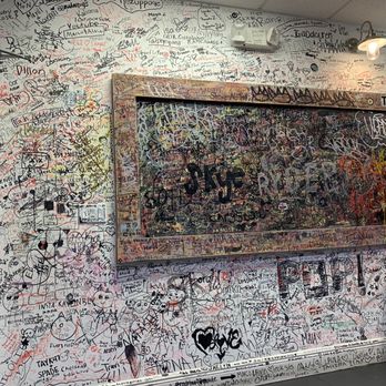 Midnight Cookies - Graffiti wall inside the store - Bakeries Near Me - Hollywood, Florida Midnight Cookies - Graffiti wall inside the store - Bakeries Near Me - Hollywood, Florida