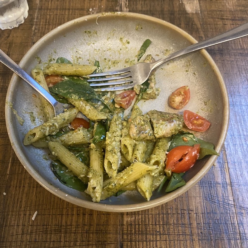 Corbett & Claude - Chicken pesto pasta - Bars Near Me - Brisbane, QLD