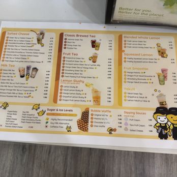 Happy Lemon - Menu (March) - Bubble Tea Near Me - Elk Grove, California Happy Lemon - Menu (March) - Bubble Tea Near Me - Elk Grove, California