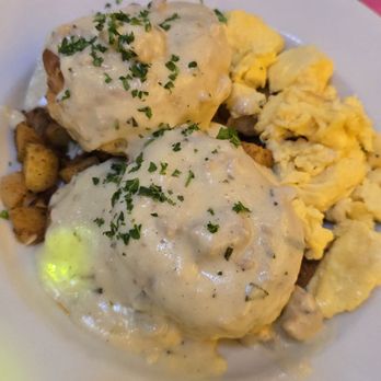 Werewolf - Biscuits and gravy, my friend above had chicken fried steak - Breakfast & Brunch Near Me - San Diego, California Werewolf - Biscuits and gravy, my friend above had chicken fried steak - Breakfast & Brunch Near Me - San Diego, California