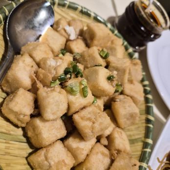 Purple Dot Cafe - Fried Salted Tofu. - Dim Sum Near Me - Seattle, Washington