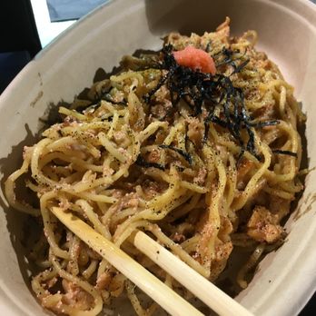 Nippon Cha - Salmon Mentai Yakisoba - Japanese Near Me - Bayside, New York