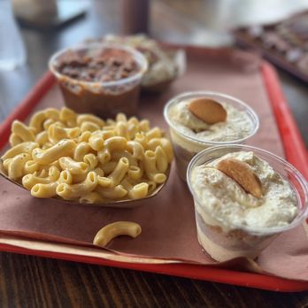 Terry Black's Barbecue - Mac & cheese, banana pudding, beans - Barbeque Near Me - Austin, Texas Terry Black's Barbecue - Mac & cheese, banana pudding, beans - Barbeque Near Me - Austin, Texas