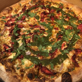 Pizza Buzz - Tandoori pizza. Delicious, but quite spicy. I don't recommend it you have a weak palette for spice. - Pizza Near Me - Watauga, Texas Pizza Buzz - Tandoori pizza. Delicious, but quite spicy. I don't recommend it you have a weak palette for spice. - Pizza Near Me - Watauga, Texas