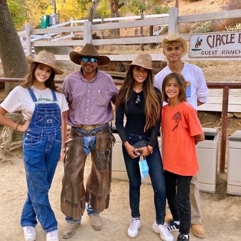Circle Bar B Stables - Jimmy with me and my kiddies . We love circle Bar B. - Horseback Riding Near Me - Santa Barbara, California Circle Bar B Stables - Jimmy with me and my kiddies . We love circle Bar B. - Horseback Riding Near Me - Santa Barbara, California