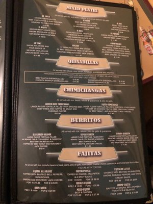 Menu photo 2 Chavez Mexican Cafe Houston, TX Menu photo 2 Chavez Mexican Cafe Houston, TX