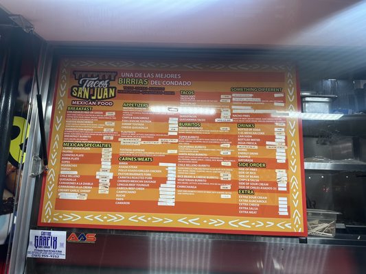Menu photo 2 Tacos San Juan Santa Rosa, CA