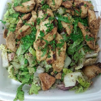 Cedarland Mediterranean Cuisine - Chicken Fatoush salad ** yes, it was good! - Mediterranean Near Me - Cleveland, Ohio