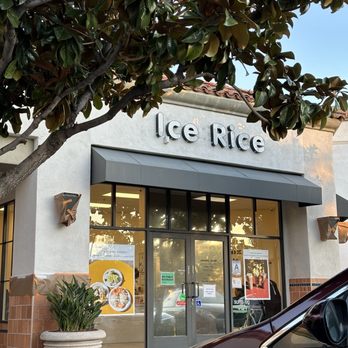 Ice rice - front sign - Bubble Tea Near Me - Rancho Cucamonga, California
