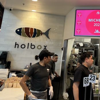Holbox - Holbox counter - Michelin 2023 - Latin American Near Me - Los Angeles, California